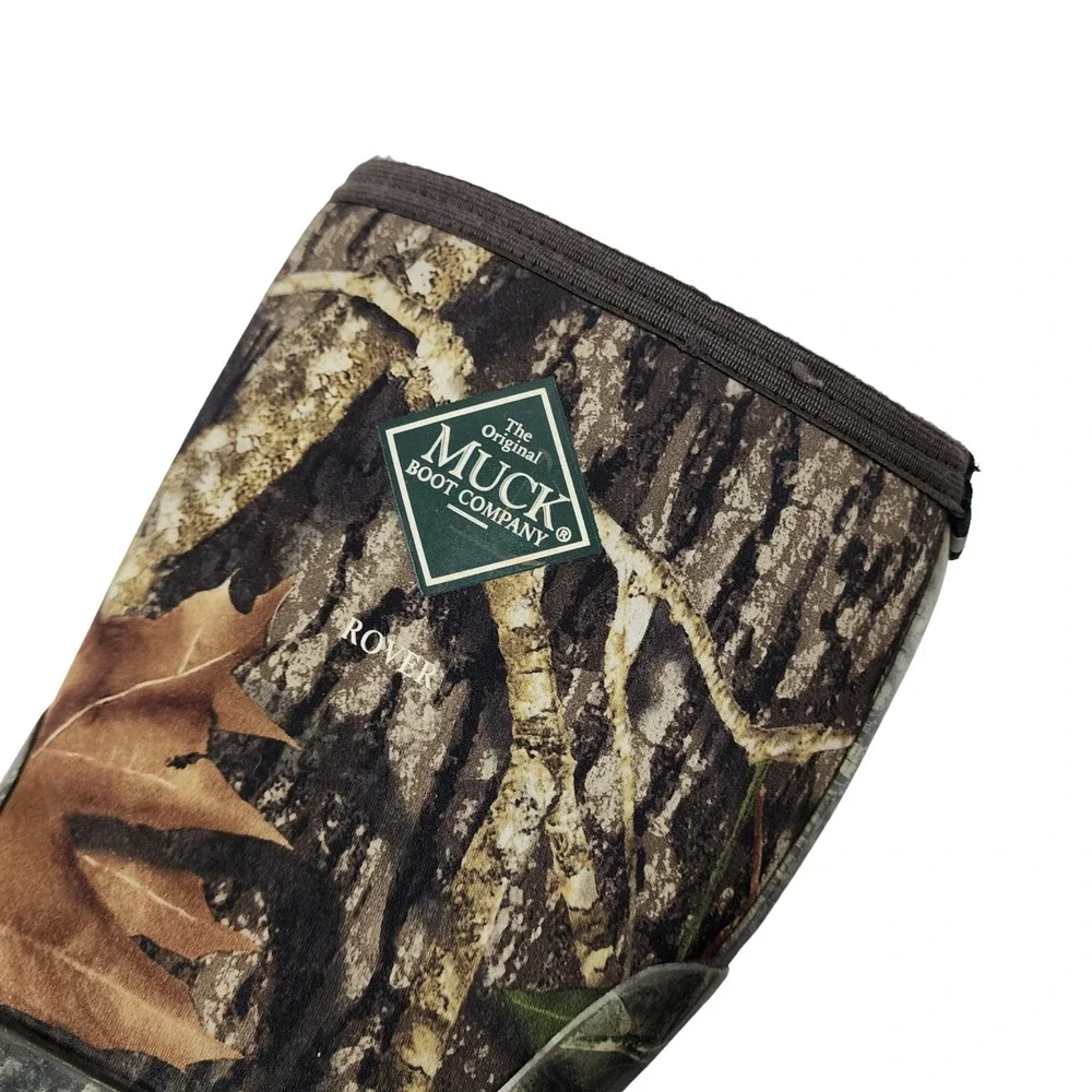 Muck Boot Company Rover Kids Camo Waterproof Rain Boots Brown Size 7 Kids